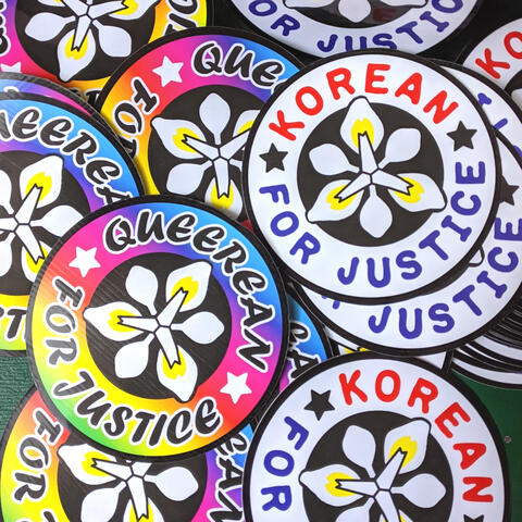 QUEEREAN / KOREAN FOR JUSTICE (stickers)
