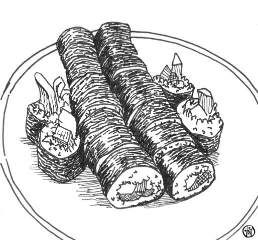 KIMBAP Illustration for zine.